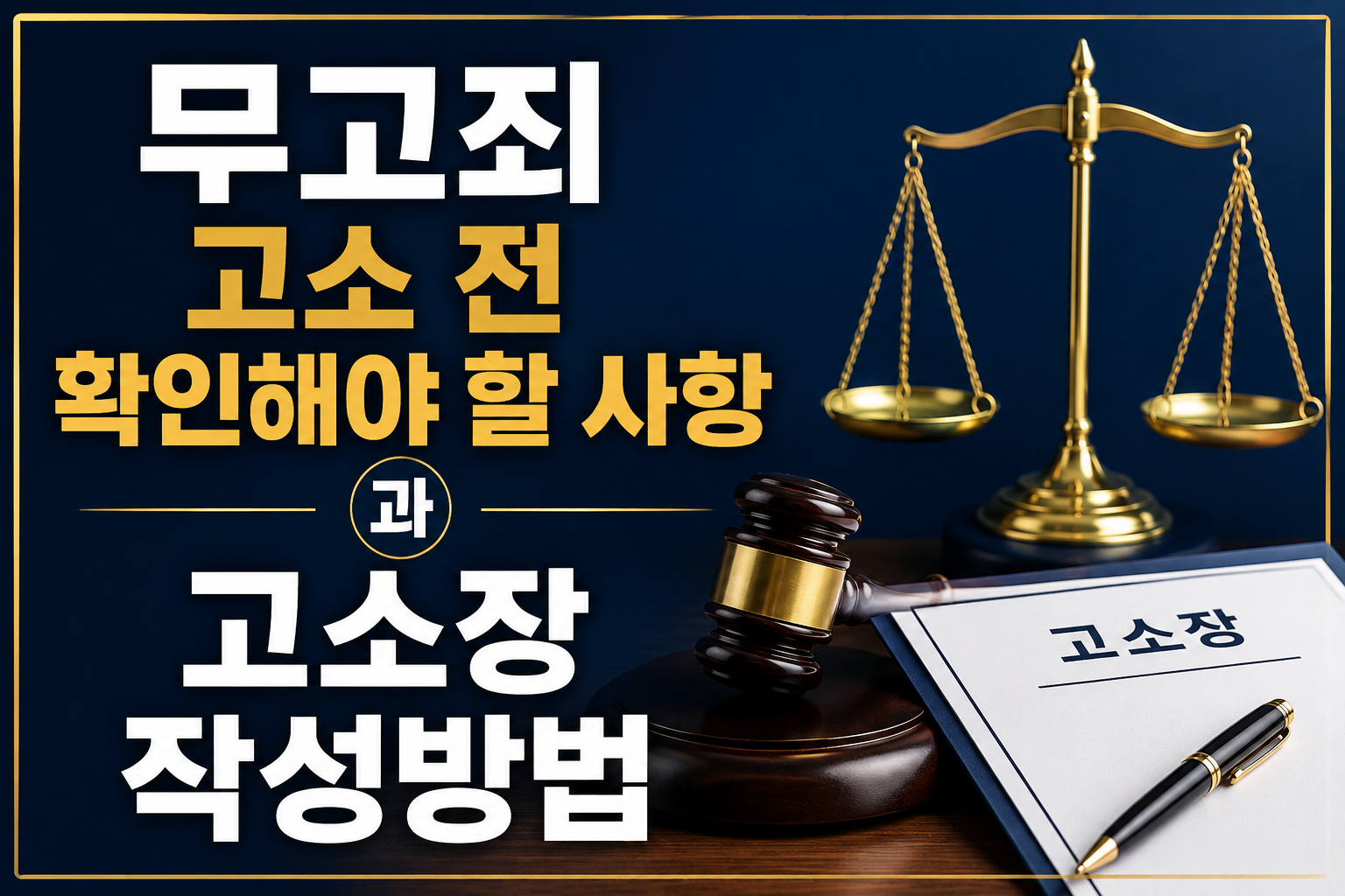 무고죄 고소장 작성방법 썸네일