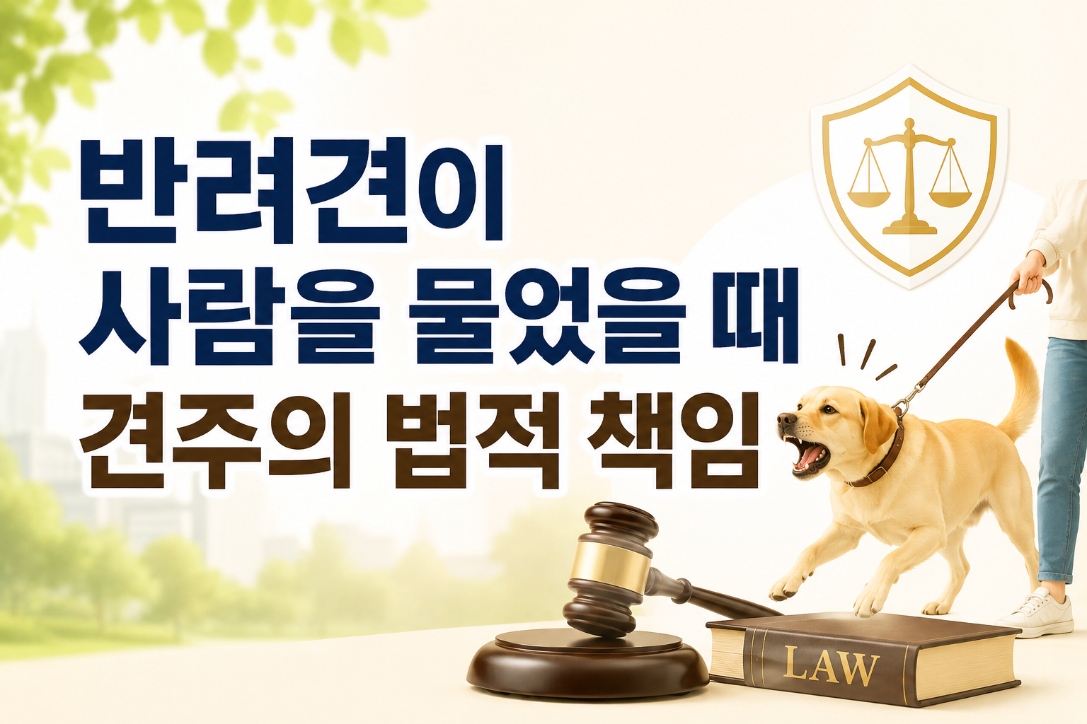 반려견이 사람을 물었을때 썸네일