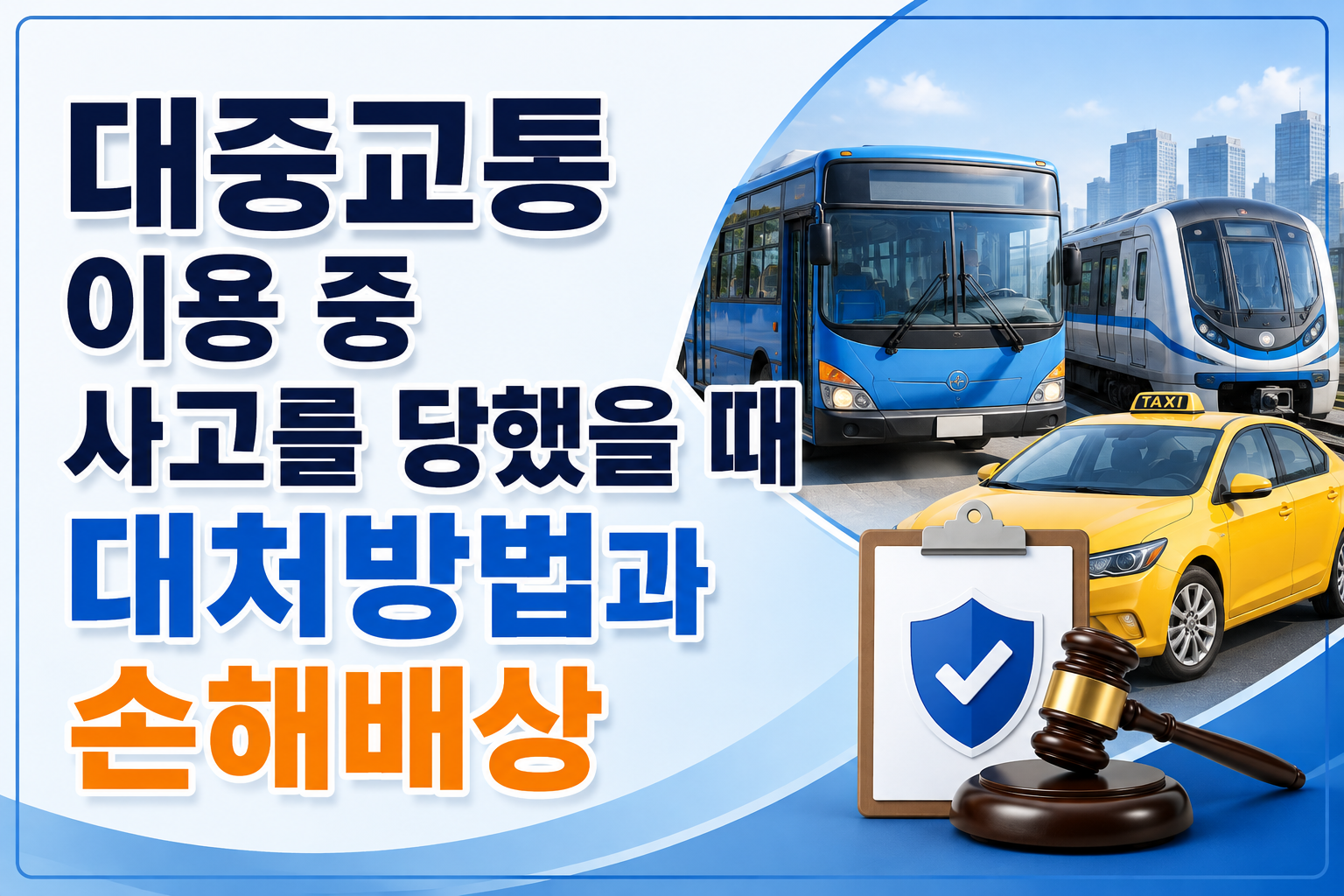 대중교통 이용 중 사고를 당했을 때 썸네일